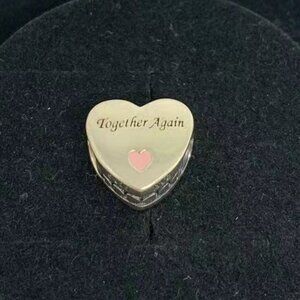 Pandora Together Again Heart Charm S925 Sterling Silver